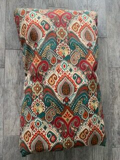 A mandala pillow case